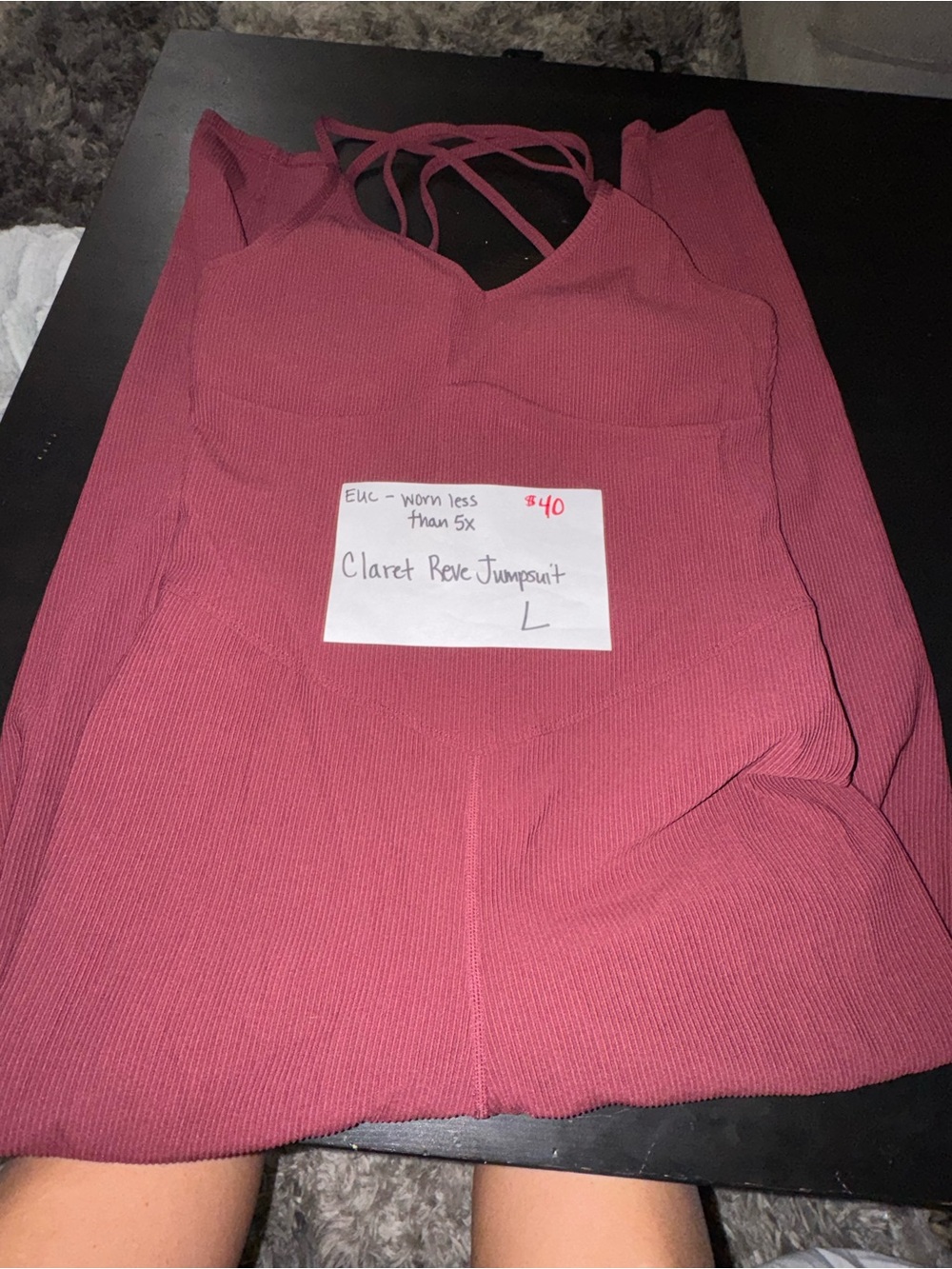 ZYIA Claret Reve Jumpsuit